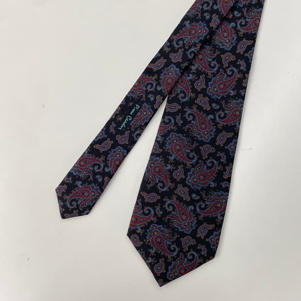 피에르가르뎅 (Pierre Cardin)페이즐리 명품정품넥타이8.1cm