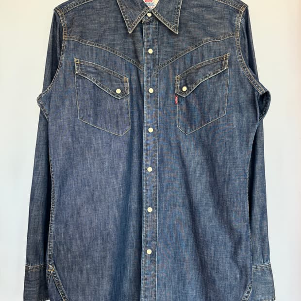 Levis 웨스턴 데님 셔츠