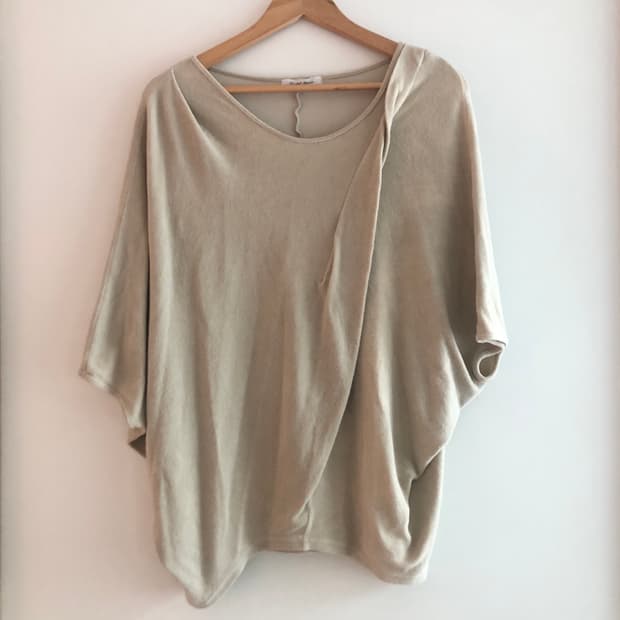 Draped T-shirt