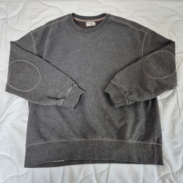 러프사이드 오버사이즈 스웨트셔츠 그래파이트 3