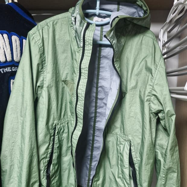 스톤아일랜드 멤브라나 세이지그린