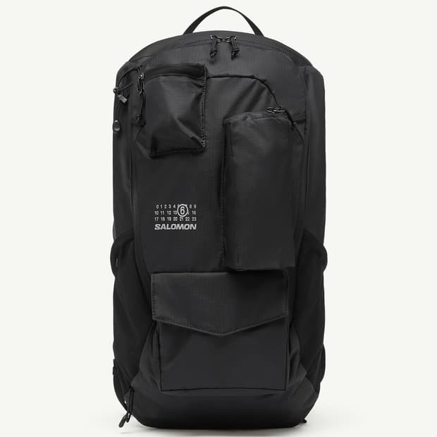 살로몬 x MM6 메종 마르지엘라 데이팩 20 블랙