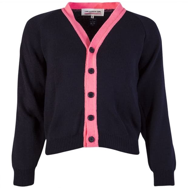 꼼데가르송걸 가디건