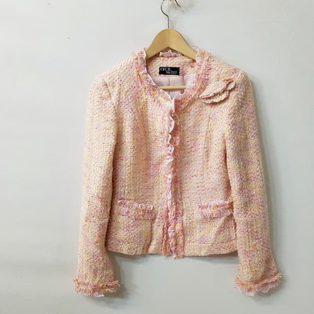 CECIL McBEE 트위드 자켓