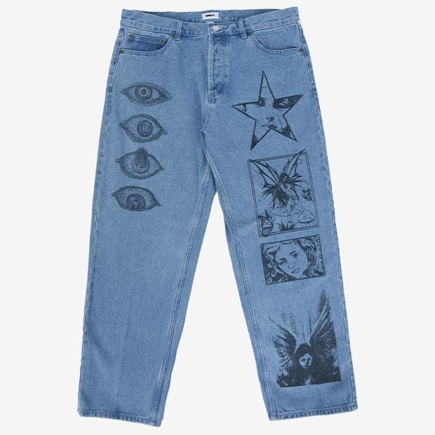 오베이 하드워크 드림 데님팬츠