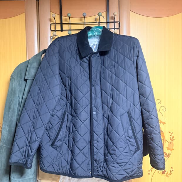 라코스테 퀼팅 자켓