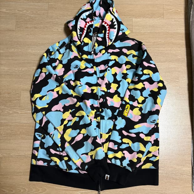 베이프 캔디 카모 블랙 2XL