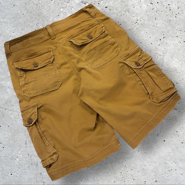 [28] 아메리칸이글 베이지 워크 카고 반바지 C555