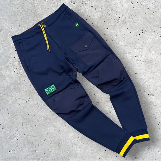 [S] 폴로 하이테크 네이비 조거 트레이닝 팬츠 D561