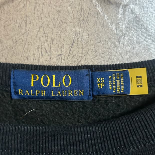 폴로 기모 스웻셔츠 XS