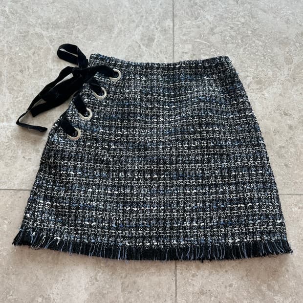 일본 트위드 스커트