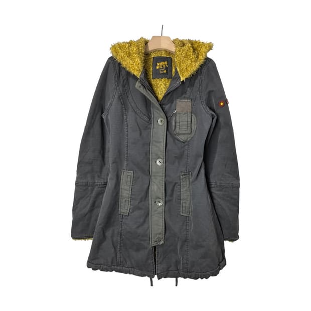 [Miss Sixty] 미스식스티 피그먼트 그런지 퍼 개파카