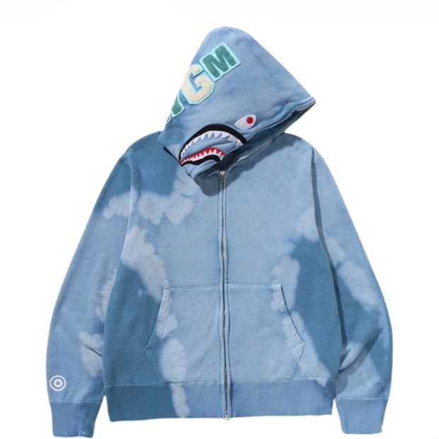 베이프 후드집업