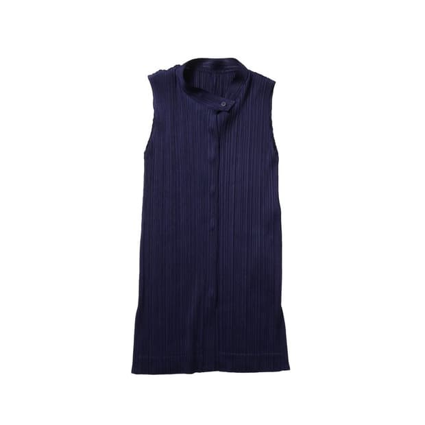 플리츠 플리즈 Pleats Please Sleeveless Dress  