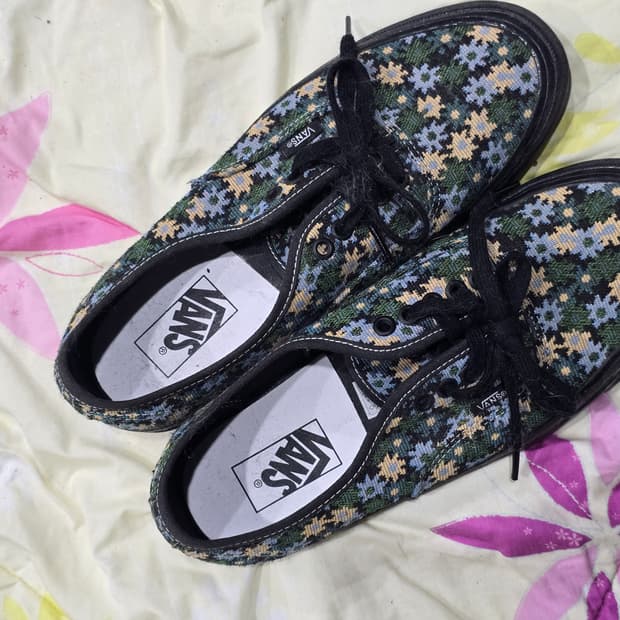 반스 패턴 스니커즈 265mm