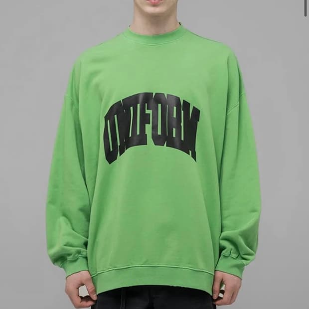 032c 그린 Lucky Strike Sweatshirt