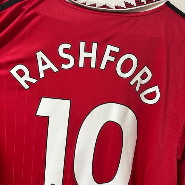 맨유 래시포드 22-23 맨유 홈킷 긴팔 해외 L 