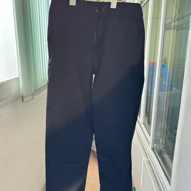 나나미카 와이드 치노 팬츠 32 블랙