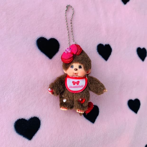 몬치치 오토나랩 콜라보 인형 키링