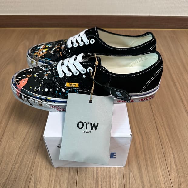 280 반스 x 갤러리 디파트먼트 OTW 어센틱 44 블랙