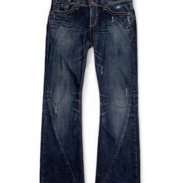 에드윈 rude zero 부츠컷 데님 팬츠