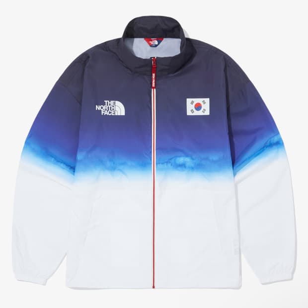 노스페이스 팀코리아 바람막이