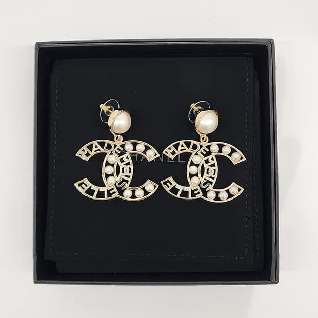 샤넬 AB7941 펄 Mademoiselle 드롭 이어링