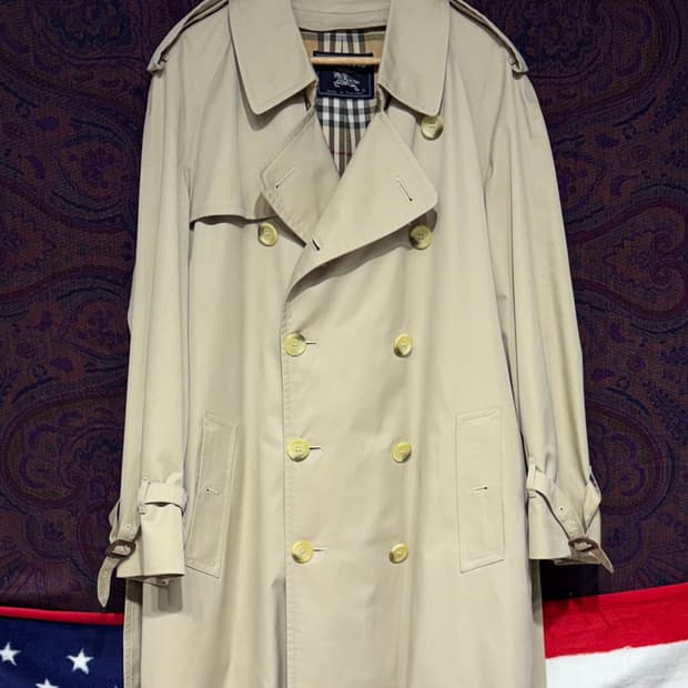 버버리 런던 더블 트렌치 코트 