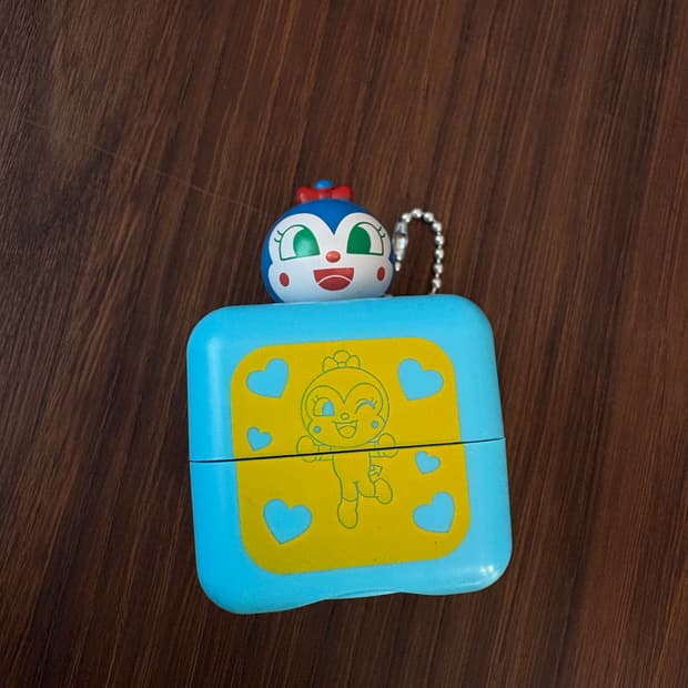 빈티지 호빵맨 토이 딸랑이