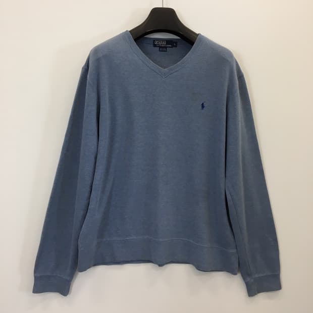 폴로 랄프로렌 V넥 코튼니트 110 