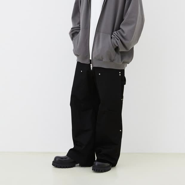 [M]IEY이에이 와이드 카펜터 팬츠