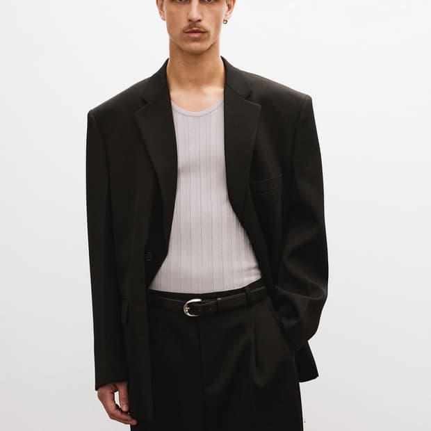 (구매) 25ss 오버사이즈 싱글 브레스티드 자켓