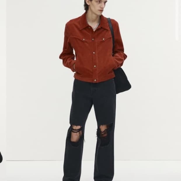 토니웩 웨스턴 트러커자켓 페이디드 레드