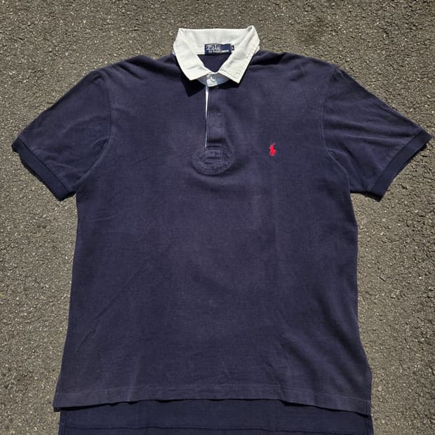 폴로 아이코닉 반팔 럭비티