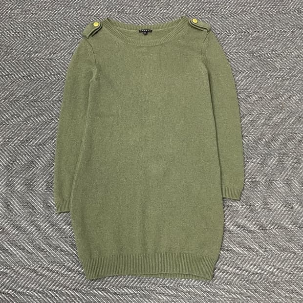  띠어리 캐시미어 견장 니트 v0011 