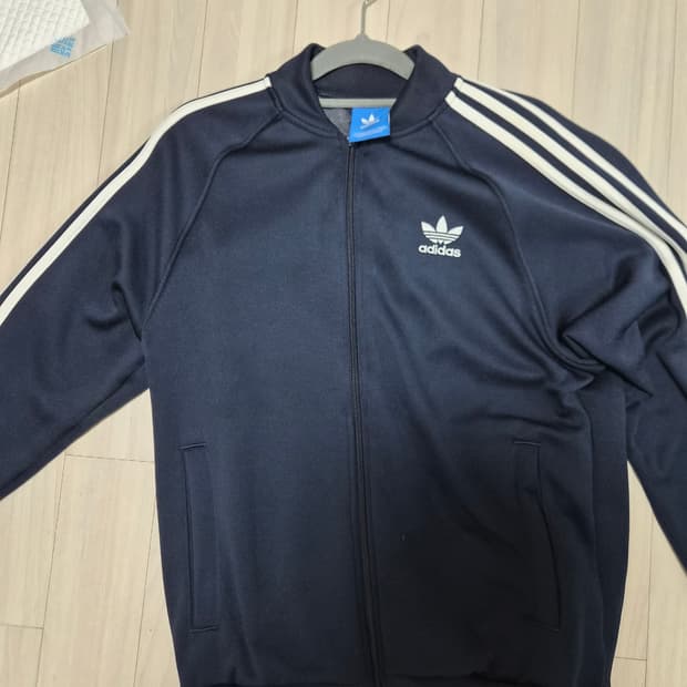 아디다스 오리지널스 SST 트랙탑 네이비