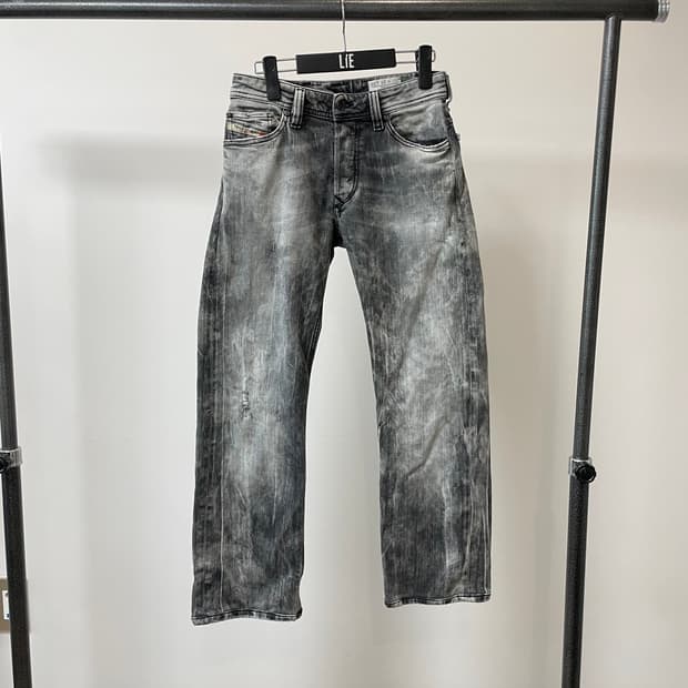 (29) Diesel Viker 디젤 바이커 그레이 워싱 데님팬츠