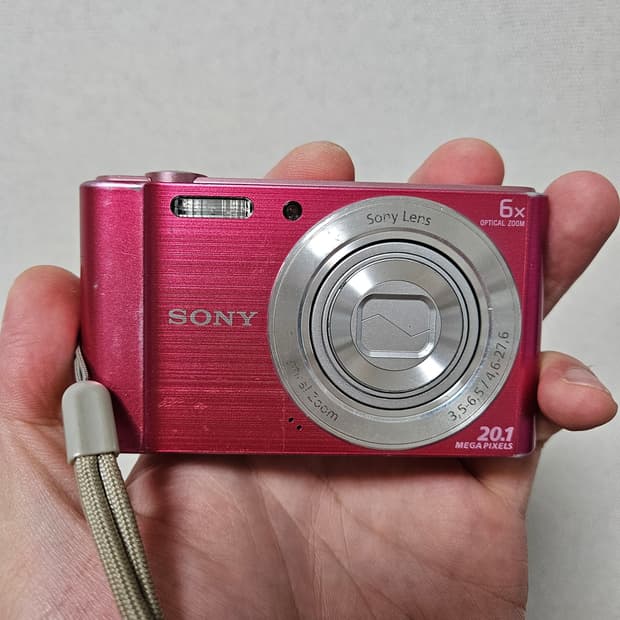 (아이브 레이 디카) 소니 사이버샷 DSC-W810