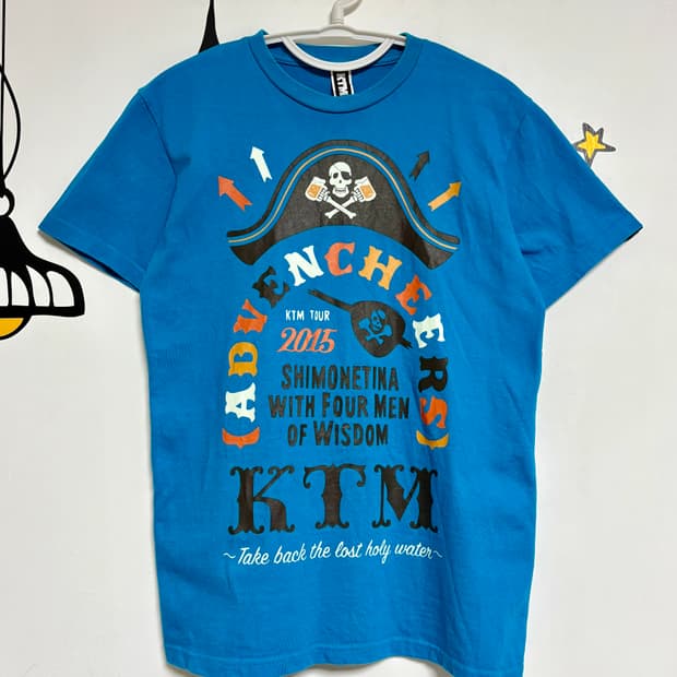 [S] 케츠메이시(KTM) 2015 투어 공식 굿즈 해적 그래픽 티셔츠