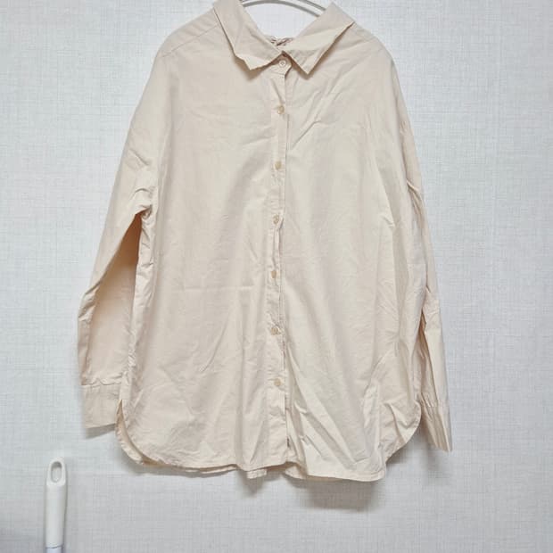 아이보리 린넨 셔츠