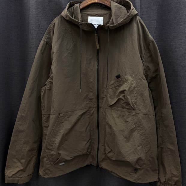 에스피오나지 바람막이 Ray Yacht Parka Taupe (L)