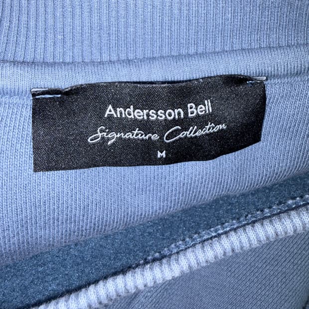 앤더슨벨 시그니처 컬렉션 맨투맨 M 블루