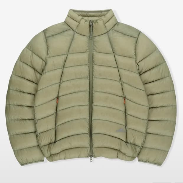 새상품)썬러브 경량 패딩 카키