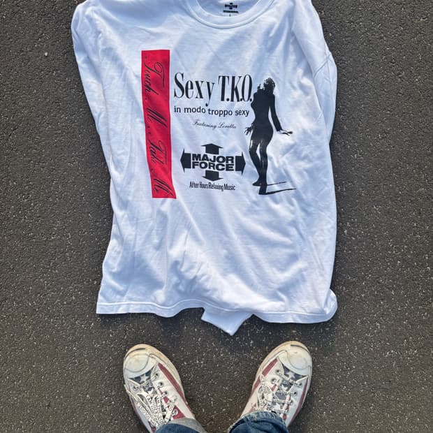 네이버후드 x 메이저 포스 롱슬리브 티셔츠