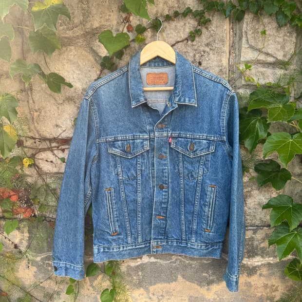 90s levis 리바이스 3rd usa 데님 트러커 자켓 38
