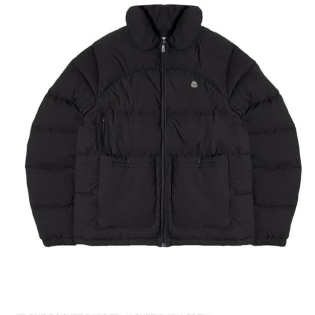 코이세이오 프론트 포켓 패디드 자켓 다크 그레이