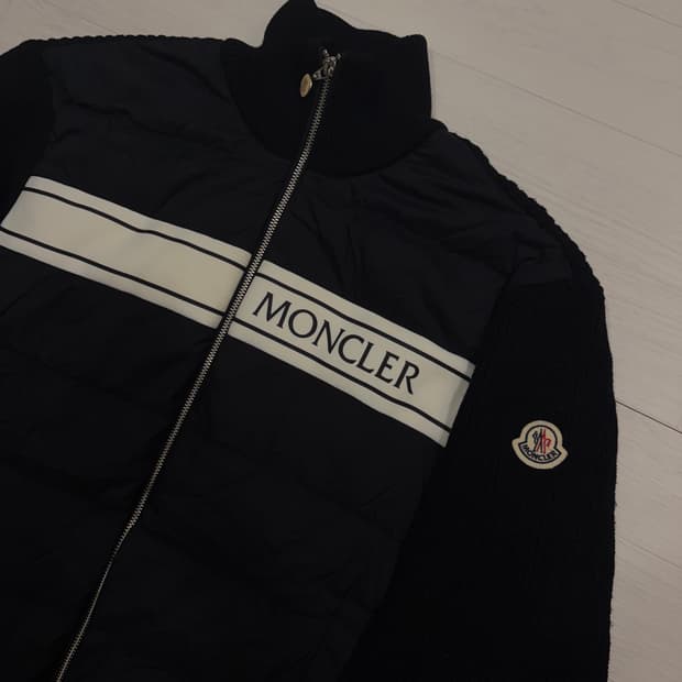 몽클레어 니트패딩 xl