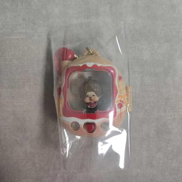 새상품)몬치치다마고치키링