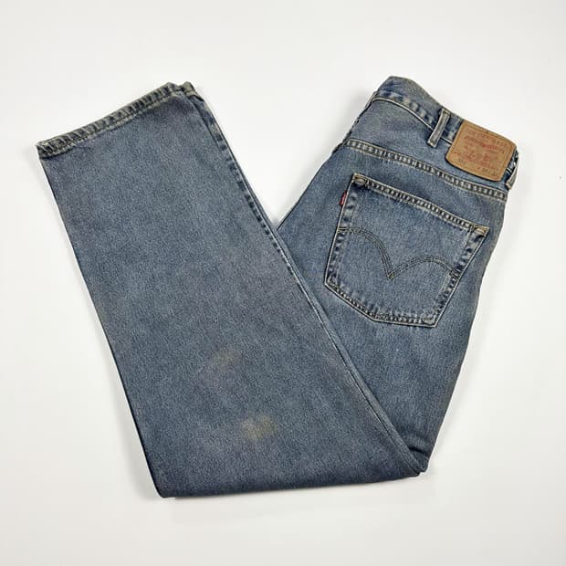 38 리바이스 550 빈티지 루즈핏 릴렉스드 데님팬츠