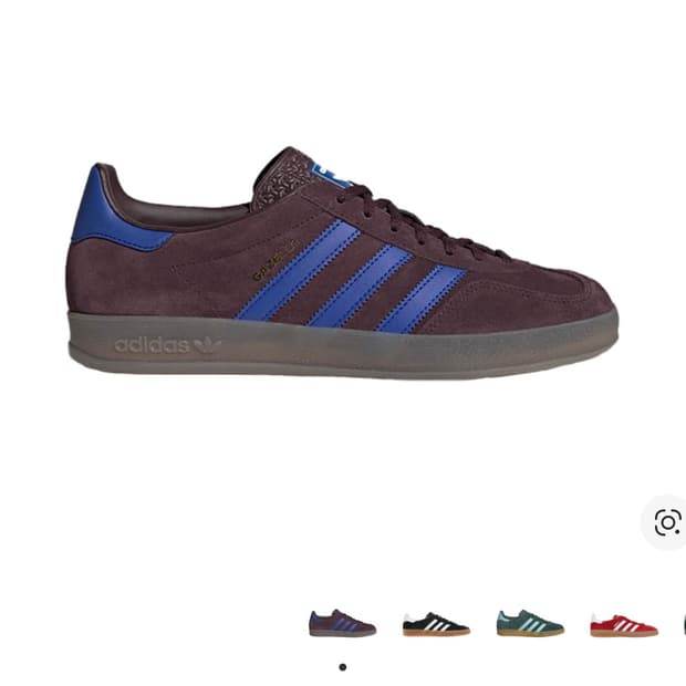 아디다스 가젤 인도어 쉐도우 마룬 295